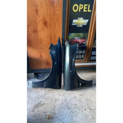 Opel Vectra B Çıkma Ön Çamurluk Sağ Sol Yeşil Renk 