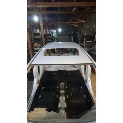Opel Astra J Beyaz Renk Sunroof lu Tavan Sacı Kesme Tavan 