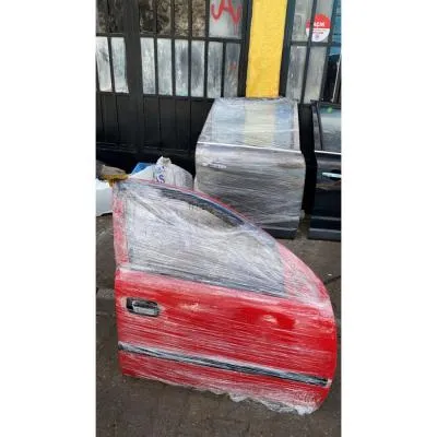 Opel Astra G 1998-2008 Çıkma Sağ Ön Kapı Kırmızı Renk Orijinal 