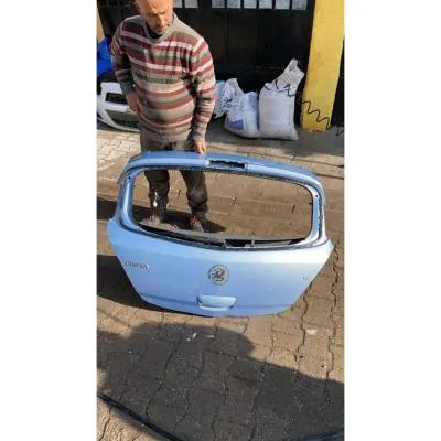 Opel Corsa D Çıkma Bagaj Kapağı Gök Mavi Renk Orijinal