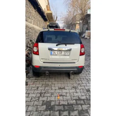 Chevrolet Captiva Çıkma Orijinal Sedefli Beyaz Renk Konple Bagaj Kapak Arka Kıç Tampon Stop